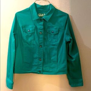 Denim Jacket Old Navy rockstar green Size large